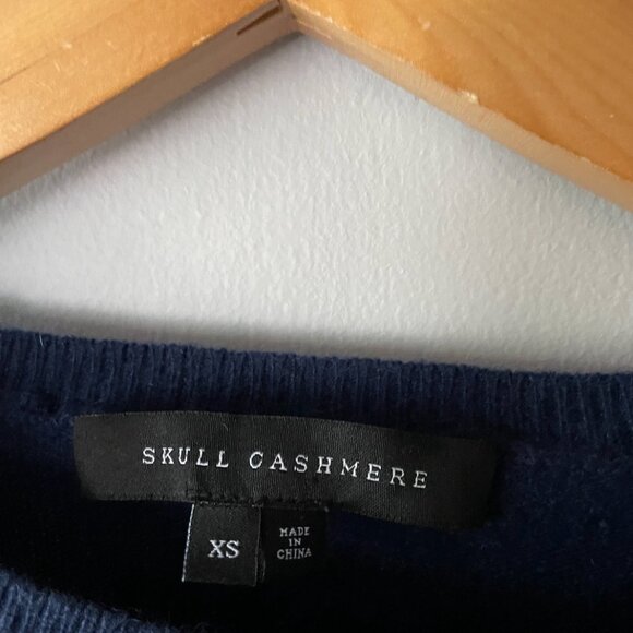 Skull Cashmere XS Blue/Pink - Picture 2 of 3